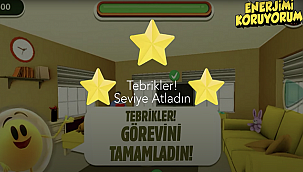 Enerji tasarrufunu oyunlaştırarak öğretiyor!
