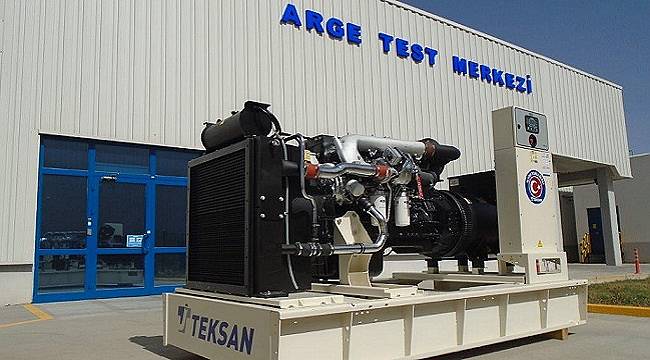 Teksan yerli motorlu jeneratörlerini 3 kıtaya ihraç ediyor