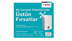 Bosch Termoteknoloji’den İndirimli Ek Garanti Kampanyası