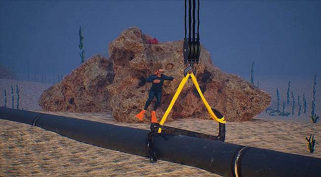 BOTAŞ &#039;İstanbul Ambarlı&#039; Hattı - Denizin 100 metre derinliğinde bakım onarımı...