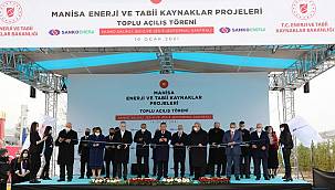 Sanko Enerji Salihli JES Santralleri açıldı!