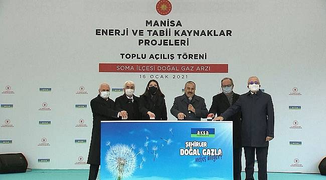 Soma ve Kırkağaç Doğal Gaza Kavuştu!