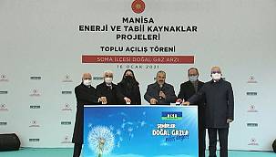 Soma ve Kırkağaç Doğal Gaza Kavuştu!