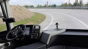 Türkiye'nin sürücüsüz OTOBÜSÜ testlerini başarıyla tamamladı - FOTO HABER!