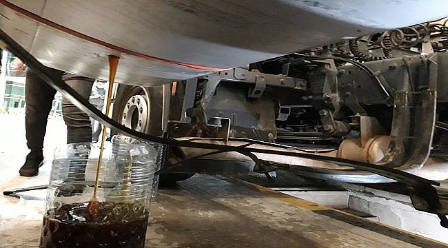 Aracın yakıt deposunda 480 kilo BAL çıktı - Sarp Sınır Kapısı!