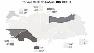 İşte Türkiye'nin RENK Haritası - Polisan Çalışması!