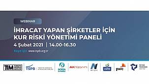 'Kur Riski' Paneli - Ücretsiz : TSPB - TİM düzenliyor...