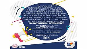 Slogan Yarışması - AFAD düzenliyor!