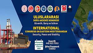 Uluslararası Doğu Akdeniz Kongresi - 16 Şubat!