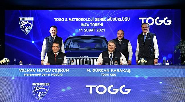 Yerli Elektrikli oto TOGG &#039;Meteoroloji Genel Müdürlüğü&#039; ile işbirliği yaptı!