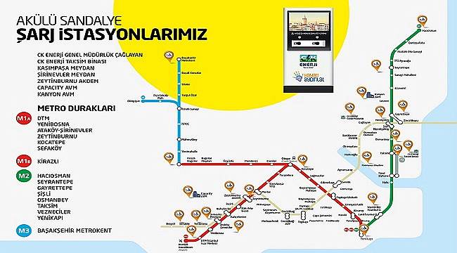 Boğaziçi Elektrik: Akülü sandalye şarj istasyonu sayımız...