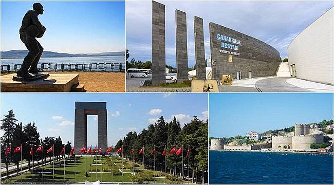 Çanakkale Zaferi’nin 106. yılında &#039;Zaferin izini&#039; taşıyan yerler!