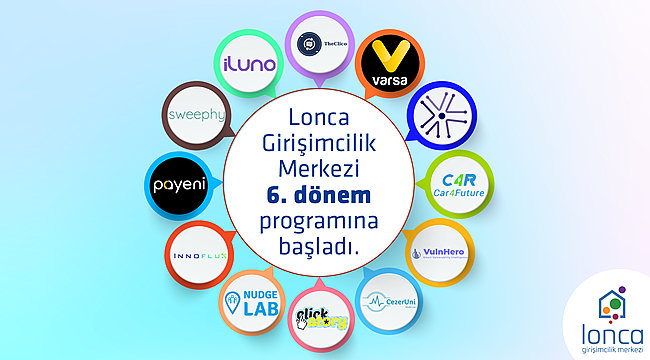 Lonca Girişimcilik Merkezi altıncı döneme 12 startup ile başlıyor