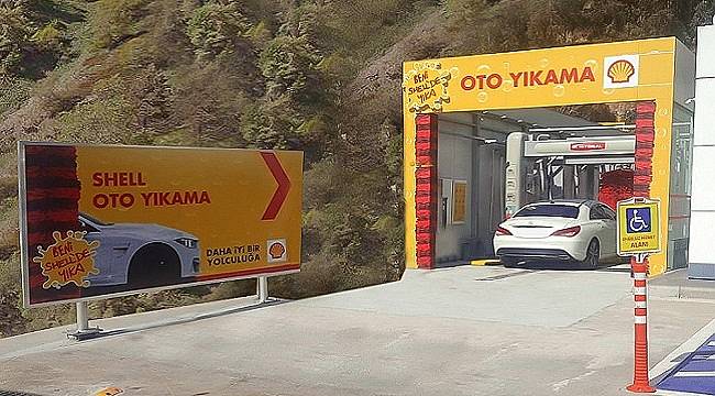 SHELL istasyonlarında: Araç yıkamada kullanılan su geri dönüştürülerek tekrar kullanılıyor