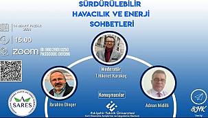 Sürdürülebilir Havacılık ve Enerji Sohbetleri - ONLİNE!