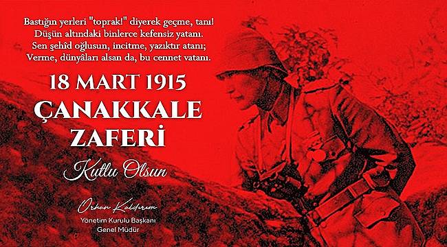 TEİAŞ: 18 Mart 1915 Çanakkale Zaferi...