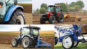 Traktörlerin ve tarım aletlerinin güncel ve teknolojilere uyumlu..