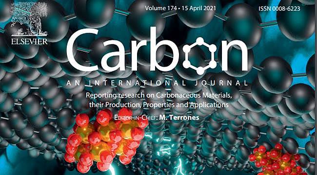 Türk araştırmacıların çalışması Carbon Dergisi&#039;nin Nisan 2021 sayısına kapak seçildi!