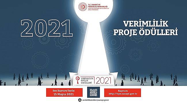 Verimlilik Proje Ödülleri Yarışma Başvuruları başladı!