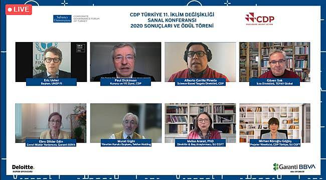 CDP Türkiye 11. İklim Değişikliği Sanal Konferansı: TEKFEN...