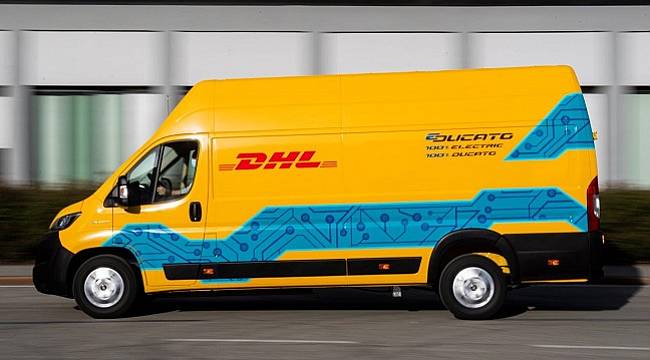 İlk 100 adet yeni elektrikli Fiat E-Ducato&#039;yı DHL Express satın aldı!
