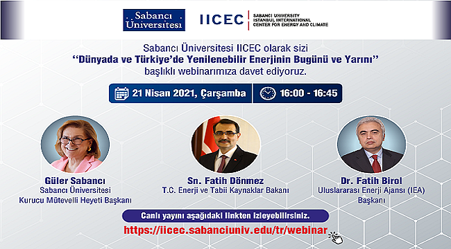 &#039;Dünyada ve Türkiye&#039;de Yenilenebilir Enerjinin Bugünü ve Yarını&#039; - Canlı...