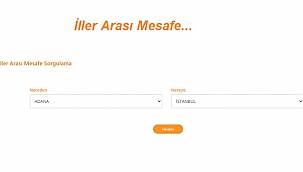 İller arası mesafe - Yakıt tasarrufu...