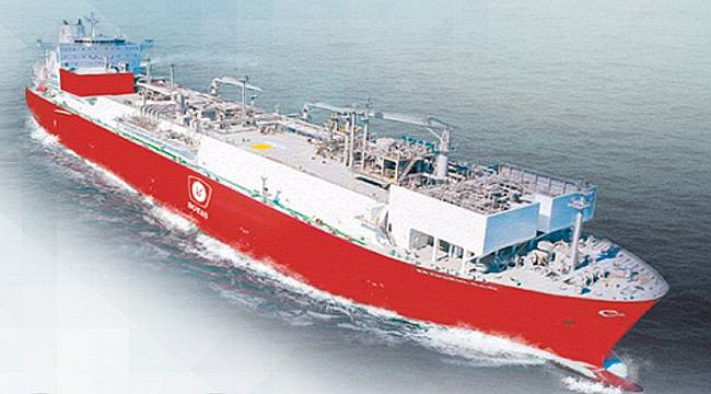 Yüzer doğal gaz deposu: Türkiye&#039;ye gaz verecek!