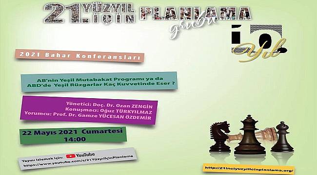 &#039;AB&#039;nin Yeşil Mutabakat Programı&#039; Konferansı - TMMOB Enerji  Çalışma Grubu!