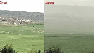 Ankara'da Kum Fırtınası - VİDEO!