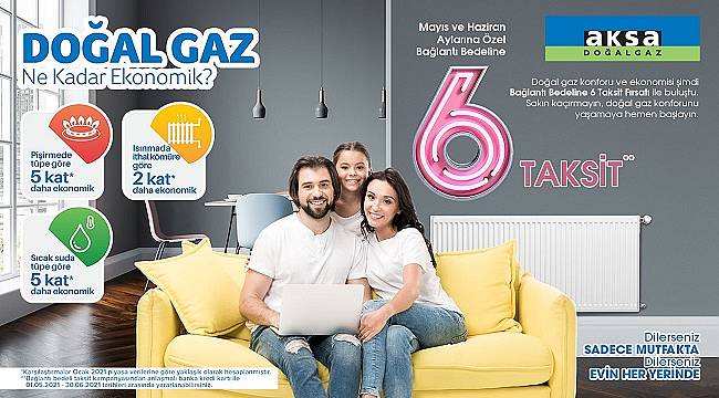 Doğal gaz abone kampanyası başlattı!