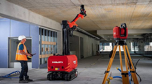 Hilti’nin şantiye robotu Jaibot Red Dot’ta ‘en iyilerin en iyisi’ seçildi