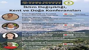 İklim Değişikliği Kent Ve Doğa Konferansları başlıyor - Youtube üzerinden!