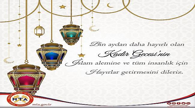 MTA - &#039;Hayırlar getirmesini dileriz&#039;