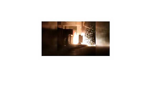 Trafo patlaması - Kaçak elektrik kullanımı!