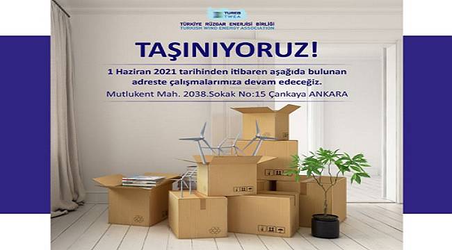 Türkiye Rüzgar Enerjisi Birliği - Taşınıyoruz!