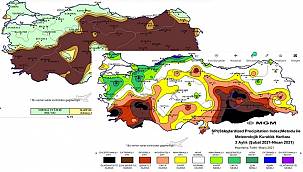 YENİ - Bu haritaları gördünüz mü? Şiddetli Kuraklık...