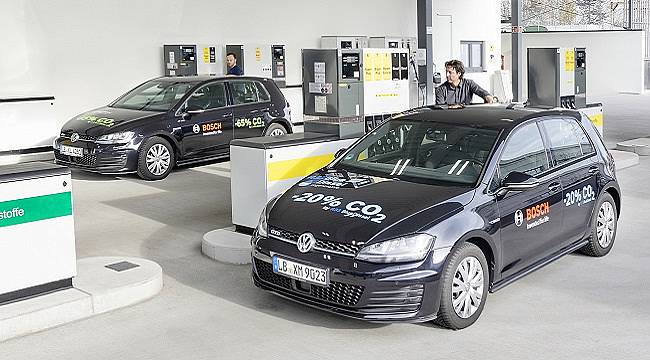 Yenilenebilir BENZİN ürettiler - Bosch, Shell ve Volkswagen!