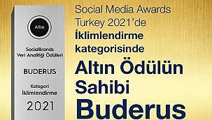 Buderus Social Media Awards’da altın ödülün sahibi oldu!