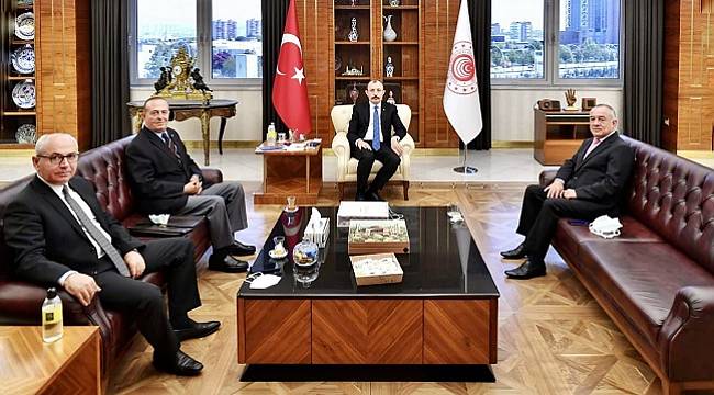 Madencilerden &#039;Tarım ve Orman Bakanlığı ile Ticaret Bakanlıklarına ziyaret!
