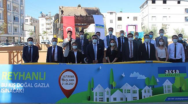 Reyhanlı doğal gaza kavuşuyor!