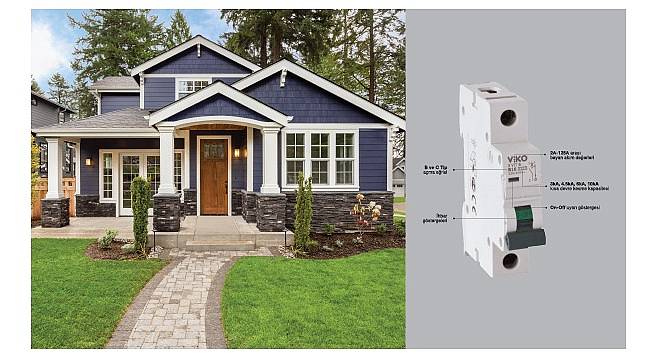 Viko markalı 4.5kA Otomatik Sigorta ile güvenliği otomatiğe alıyor!