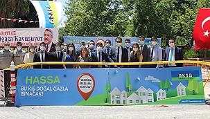 Aksa Doğalgaz - Hassa’ya doğal gaz müjdesi...
