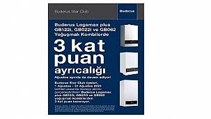 Buderus Star Club üyelerine Ağustos’ta da ayrıcalık sunmaya devam ediyor!