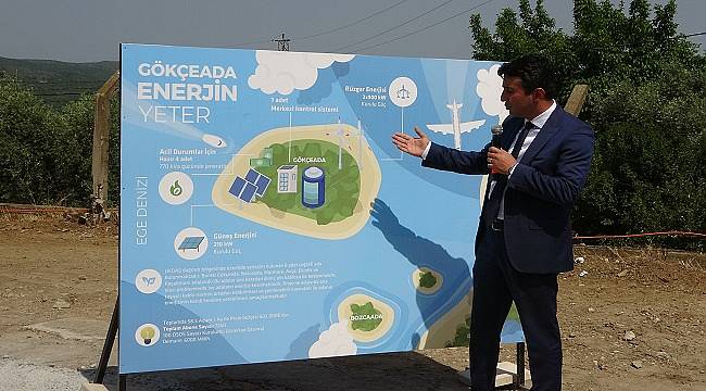 Gökçeada&#039;da ENERJİ depolama tesisi kuruluyor - UEDAŞ...