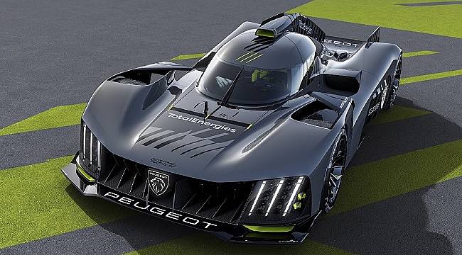 Ön kısımda 200 kW motor-jeneratör ünitesi ile.. YENİ PEUGEOT 9X8 LE MANS HYPERCAR!
