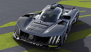 Ön kısımda 200 kW motor-jeneratör ünitesi ile.. YENİ PEUGEOT 9X8 LE MANS HYPERCAR!