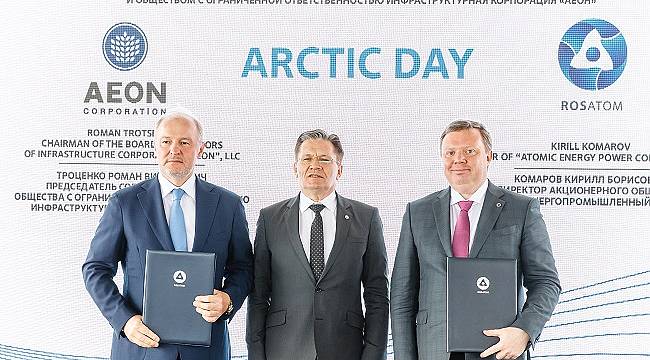 ROSATOM ve AEON Şirketi, Arktik Taşımacılık İşbirliğinde Anlaştı