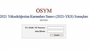 Sonuçlar açıklandı!