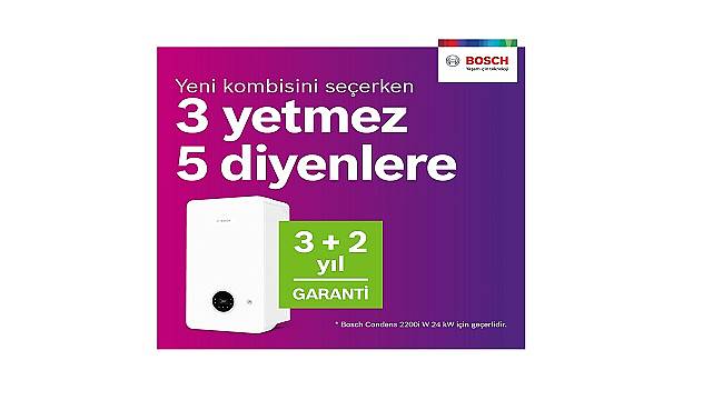 Bosch Termoteknoloji - Ek Garanti Kampanyası ile müşterilerinin hayatını kolaylaştırmaya devam ediyor!
